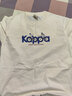 卡帕（Kappa）背靠背运动上衣t恤情侣夏半袖上衣女休闲索罗娜短袖男K0EX2TD90D 显瘦耐脏丨弹力透气-黑色990 2XL （尺码推荐适合185/104A） 实拍图
