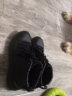 SKECHERS斯凯奇女鞋简约高帮运动鞋保暖舒适短绒靴休闲靴子 13358/BBK 全黑色 36 实拍图