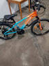 凤凰山地自行车男女变速山地车碟刹青少年儿童自行车学生单车 星际 橙蓝【铝架】21速+后座车灯+辐条 22寸【适合130-170cm】 实拍图