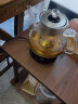 麦卓（MAKE JOY） 煮茶器黑茶煮茶壶蒸汽自动保温电茶壶泡茶花茶养生壶玻璃蒸茶器普洱茶泡茶壶 ZCQ01经典黑 晒单实拍图