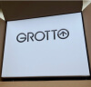 GROTTO[马伯骞同款]个乐黑石Hobo包 大容量托特包羊皮单肩包斜挎包 经典黑（金标） 晒单实拍图