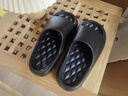 DMPD凉拖鞋男夏季新款防臭户外踩屎感厚底居家防滑按摩底浴室情侣拖鞋 黑色 37-38 (225mm) （适合36-37） 实拍图