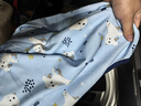 红豆儿童纯棉内衣套装男女童秋衣秋裤睡衣棉毛衫套装M1187绒蓝160 实拍图