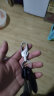 金达日美汽车钥匙扣家用钥匙挂扣金属锌合金不锈钢材质高端防锈锁匙扣 实拍图