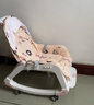 优乐博婴儿玩具0-1岁摇摇车新生儿宝宝2岁哄睡神器男女孩百日满月礼物 粉【座椅+摇椅+餐椅+推车+溜娃】 实拍图