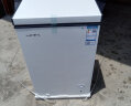新飞（Frestec）96升冷藏冷冻转换迷你家用冰柜小冷柜一级能效立式冷柜单温小冰箱 BC/BD-96HJ1EW 实拍图