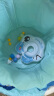鲸保（Kingpou）婴儿游泳圈 0-3个月脖圈 新生儿游泳圈宝宝洗澡颈圈K5012蓝色中码 晒单实拍图