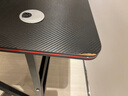 奥伦福特  电脑桌台式家用电竞游戏桌办公书桌简约书房写字桌子 碳纤维纹路单桌-140*60 升级款电竞桌 实拍图