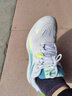 李宁（LI-NING）乒乓球鞋羽毛球鞋鹰眼2.0国家队比赛训练鞋 标准白/浅水蓝 40  实拍图