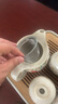 茶壶过滤网不锈钢茶漏过滤器茶叶滤茶网功夫茶具配件杯子茶隔漏网 银色40目外径7.6二个 实拍图