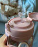 BABLOV儿童水杯女夏季高颜值便携塑料水壶可爱大容量运动吸管杯 实拍图