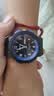 乔治伯爵手表男学生男士青少年儿童高中初中生公务员考试专用防水夜光手表 黑蓝30天免费换新+升级机芯 实拍图