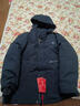 皮尔卡丹（pierre cardin）棉服男秋冬季棉衣外套中老年连帽休闲袄子保暖爸爸装 藏青 XL 实拍图