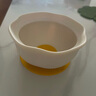 COOKSS宝宝辅食碗吸盘蛋花碗婴幼儿自主进食吃饭训练云朵硅胶碗餐具 实拍图