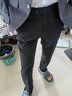 红豆西裤男【免烫垂顺抗皱】商务黑色西装裤职业休闲裤子男西服裤子 黑色【夏季款 随心裁 裤线定型】 29 实拍图