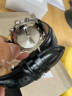 精工（SEIKO）石英手表 三眼计时系列腕表 运动简约商务钢带男表 大秒针计时 SSB383P1【黄盘皮带】 晒单实拍图