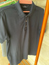 圣大保罗夏季新品纯棉商务休闲男装上衣polo领短袖T恤男舒适潮流 K9藏青色 2XL (54) 180 实拍图