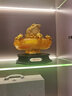礼之源 招财聚宝盆金蟾工艺品摆件 店铺开业礼品 办公室家居客厅装饰品 小号金蟾聚宝盆长24宽24高22CM 实拍图