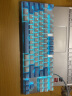 惠普（HP）GK200机械键盘有线办公游戏键盘 20种背光灯效 87键电竞键盘鼠标套装电脑外设键鼠 蓝白【茶轴】冰蓝光 实拍图