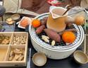 探险者（TAN XIAN ZHE）围炉煮茶套装家用室内煮奶烤茶套装户外泥炉烧烤炉取暖烤火炉 六宫格干果盒 实拍图