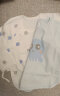 舒贝怡2件装婴儿衣服新四季款初生新生儿半背衣上衣睡衣内衣 蓝白 52CM 实拍图