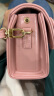 MERIMIES麦瑞迷官方 泰国剑桥包S号樱桃红色包包小方包斜挎包女包 S号-婴儿粉-油蜡纹(预售4.26号发 实拍图
