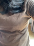 范思蓝恩23FS14392基础百搭半高领发热打底衫女冬季2023新款上衣 咖色 M 实拍图