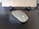 吉选 GESOBYTE WM1001银色 无线鼠标可充电式 办公鼠标 超薄便携 笔记本台式机电脑男女生家用  实拍图