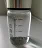 亨禄玻璃杯便携外带学生水杯刻度牛奶杯豆浆早餐杯子茶杯刻字定制 250ml黑色刻度+黑杯套(无刻字) 实拍图