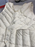 雅鹿轻薄羽绒马甲女短款背心内穿内搭坎肩内胆修身秋冬季保暖马夹 白色 2XL 推荐125-140斤 实拍图