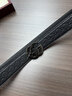 古士旗（GUSKI）法国品牌皮带男真皮平滑扣轻奢男士腰带高档生日礼物送老公男友 680007E百搭枪色/实木礼盒 115cm -130cm联系客服指定/随机 实拍图