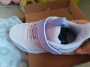 361°童鞋儿童运动鞋男女童棉鞋冬季新款小童魔术贴跑鞋加绒二棉鞋皮面 【加绒】玫瑰水紫/柔紫色/淡粉紫 28 实拍图