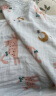 柯斯德尼（kidsneed）婴儿睡袋新生儿薄款纯棉纱布无袖背心睡袋宝宝空调房防踢被四层 晒单实拍图