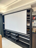 亿立GT系列电动幕布抗光幕布家用投影仪屏幕拉线幕布【上门安装】 100英寸 剧院雪白软幕【CineWhite】 实拍图