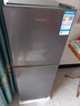 荣事达（Royalstar）小冰箱小型家用出租房双门一级能效宿舍冷藏冷冻两用节能电冰箱 98A168【一级能效，三天约一度电】灰 实拍图