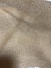 鄂尔多斯198023秋冬羊绒水纹双层保暖舒适女款长围巾 驼 180cmX30cm 实拍图
