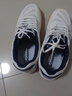 回力运动球鞋低帮厚底防滑乒羽鞋透气网面男女情侣鞋减震地板乒乓球鞋 室内室外均适合103HC白/深蓝 40/标准尺码 实拍图