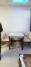 升木龙（SHENG MU LONG）大理石茶几北欧实木茶几电视柜组合现代简约大小户型客厅岩板茶桌 1.5*0.8米茶几 实拍图
