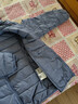 鸭鸭佟丽娅同款轻薄羽绒羽绒服女新款短款修身城市轻户外秋冬外套KXM 雾霾蓝 XL 实拍图
