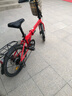 凤凰（Phoenix）折叠车自行车成人男女款超轻便携可放后备箱20寸迷你小型变速单车 20寸铝架【禧玛诺变速】凤飞紫 实拍图