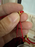 御邪黄金三角散珠DIY手工串珠手链项链手串隔珠配饰中秋节礼物 黄金三角珠:约0.045g 实拍图