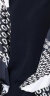 皮尔卡丹（pierre cardin）通勤雪纺春秋长袖T恤小衫2024年秋季新款时尚洋气遮肚秋冬上衣女 黑色 XL(105-120斤拍) 晒单实拍图