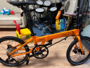 大行（DAHON）折叠自行车20英寸8速铝合金D8碟刹版KBA083暴龙款  橙色-京仓配送 晒单实拍图
