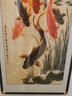 泓砚（HONGYAN） 中式字画九鱼图玄关装饰画走廊过道挂画办公室客厅茶室餐厅壁画 九鲤图 165*80cm/幅 实拍图