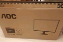 AOC 27英寸100HZ显示器IPS广视角低蓝光不闪屏HDMI全高清1080P台式电脑家用办公娱乐液晶窄边框显示屏 【新】27B30H 120HZ IPS款 实拍图