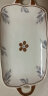 洁雅杰陶瓷鱼盘釉下彩12.5英寸蒸鱼盘菜盘子 樱花 实拍图