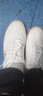 红棉 太极鞋帆布牛筋底春夏儿童男女武术鞋练功鞋太极拳运动晨练软底 白色B-1 41 实拍图