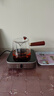 忆壶茶（YIHUTEA） 茶壶玻璃泡茶壶侧把过滤煮茶壶加厚耐热电陶炉烧水壶养生煮茶器 700ML玻璃茶壶 实拍图