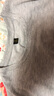 欧替西春秋季纯棉长袖t恤男纯色圆领韩版修身上衣打底衫中青年衣服男装 深灰色【100%纯棉】 XL 建议130-140斤 实拍图