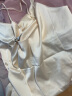 百图betu女装夏季新款吊带衫丝质缎面美背交叉带V领背心女2304T58 杏色 M（白色预售05/22发货） 实拍图
